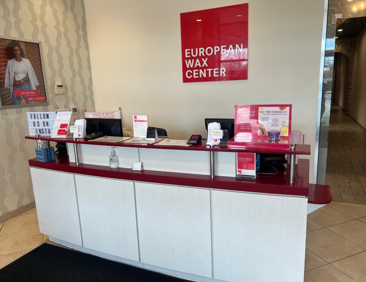 Book Brick Waxing Services at European Wax Center