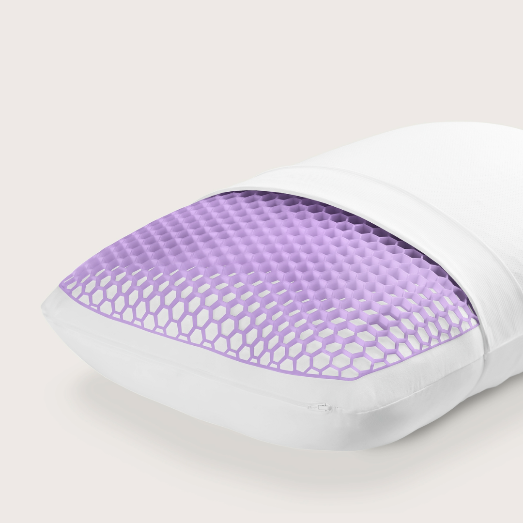 Purple GridCloud™ Pillow image