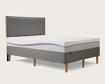 Purple Upholstered Platform image