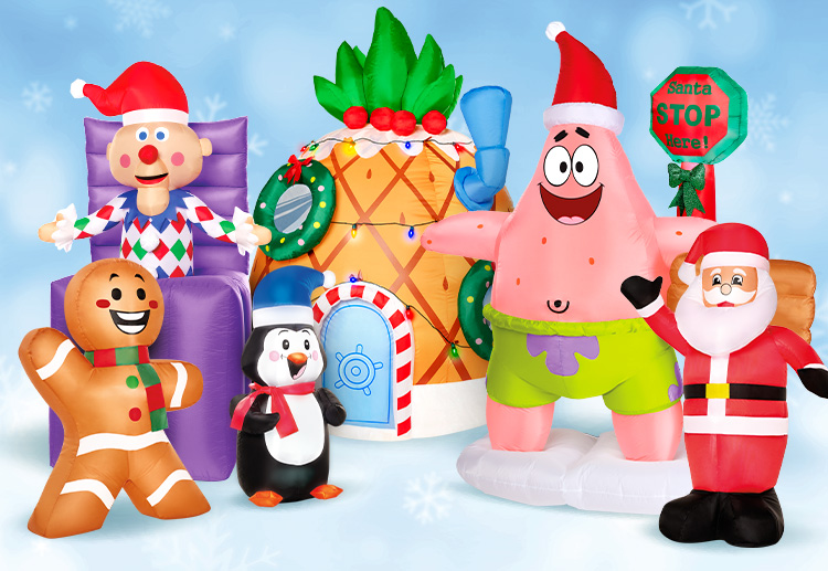 SHOP INFLATABLES & CHRISTMAS DÉCOR