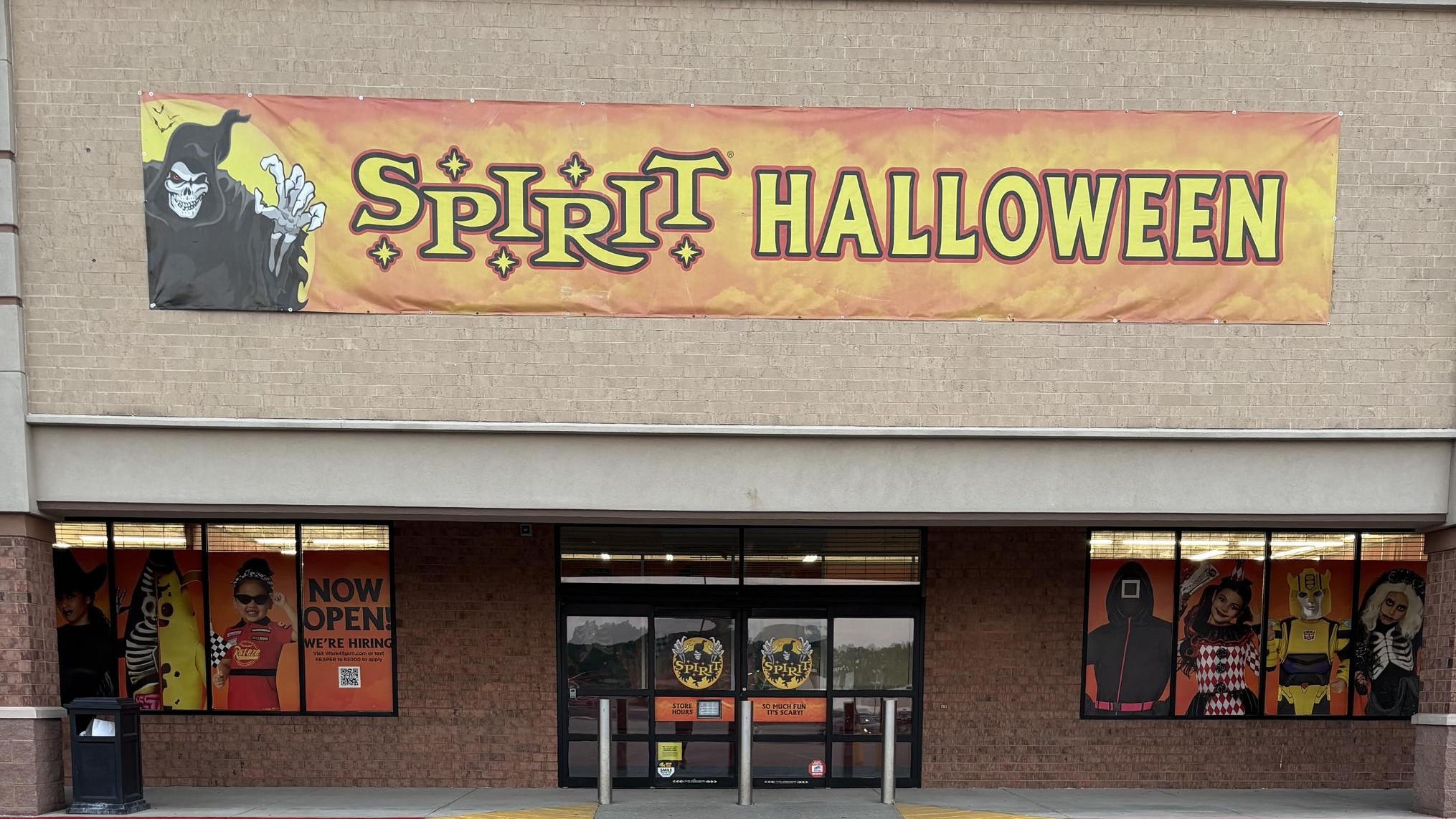 Visit a Spirit Halloween near you today!