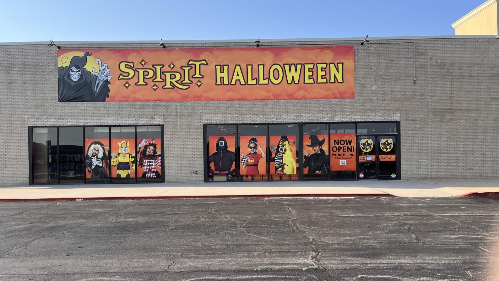 Visit a Spirit Halloween near you today!