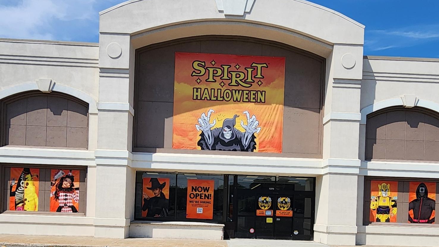 Visit a Spirit Halloween near you today!