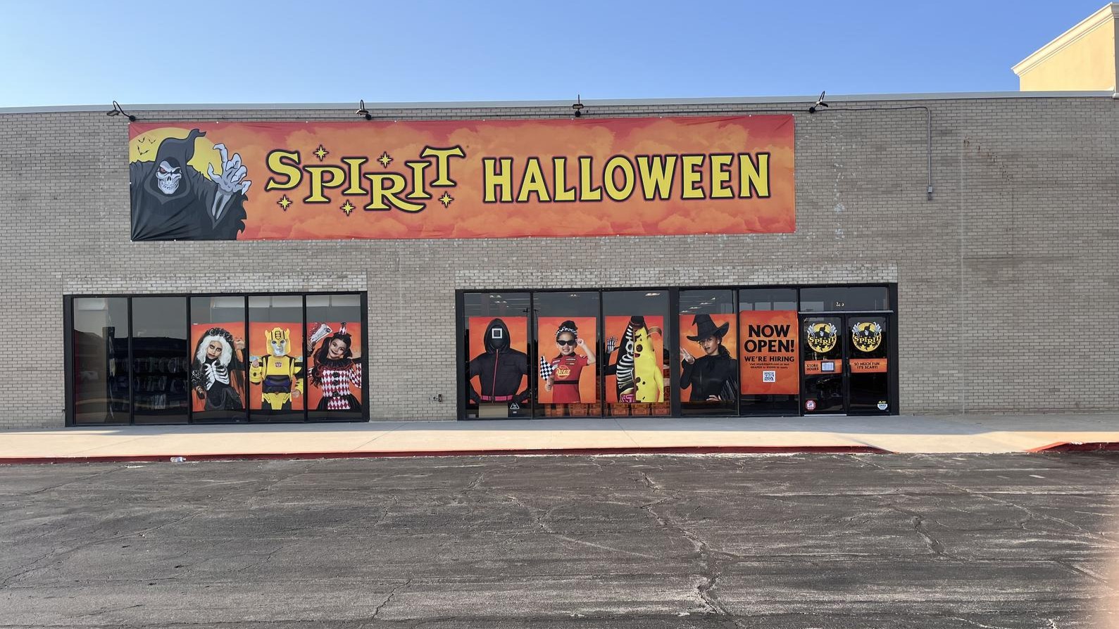 Visit a Spirit Halloween near you today!