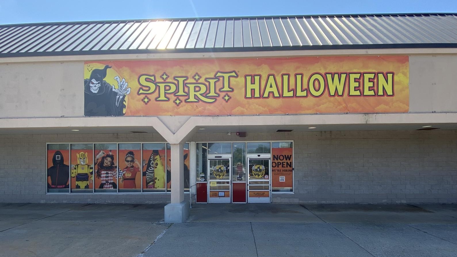 Visit a Spirit Halloween near you today!