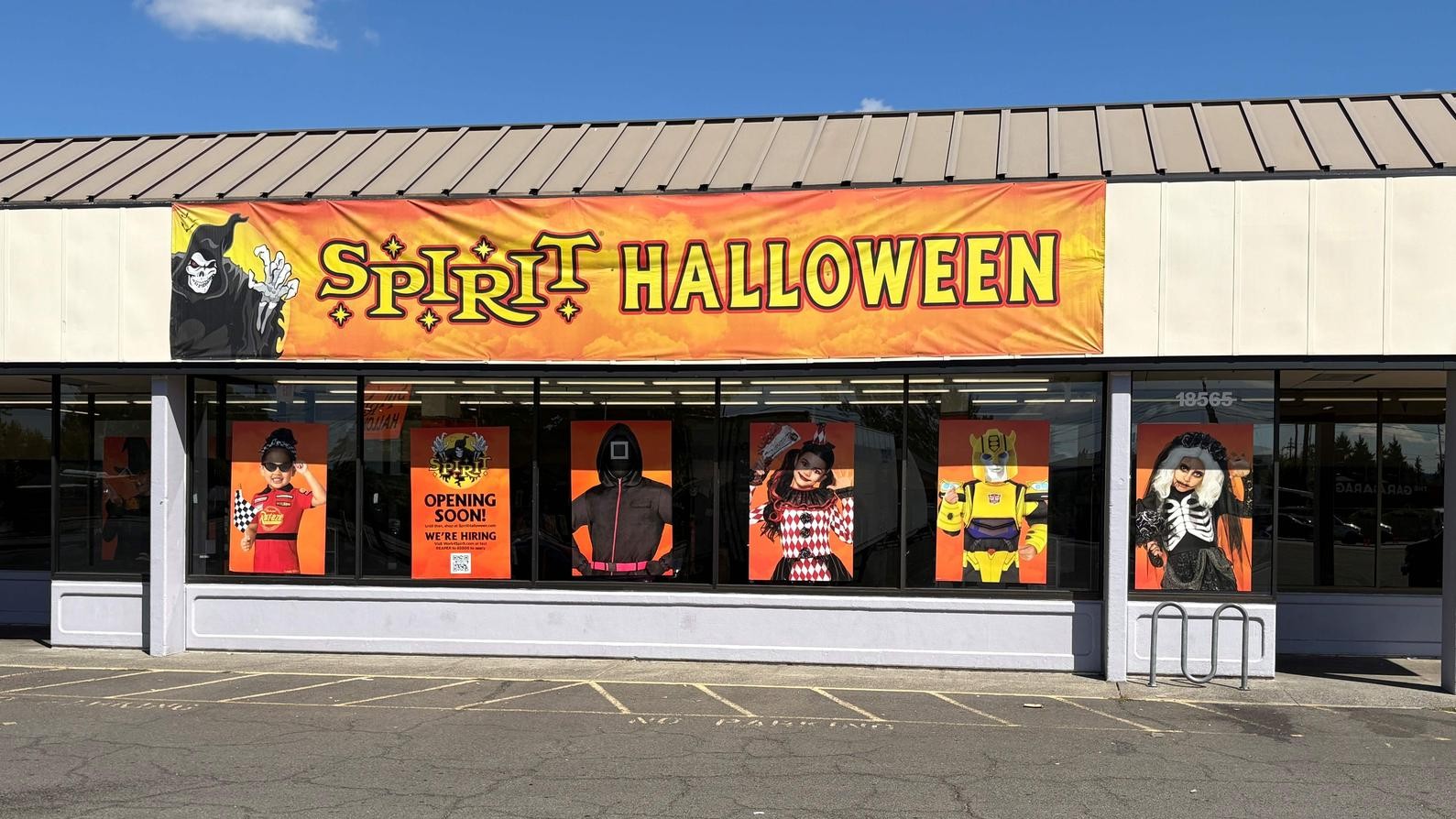 Visit a Spirit Halloween near you today!
