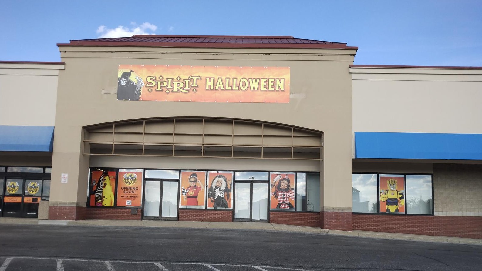 Visit a Spirit Halloween near you today!