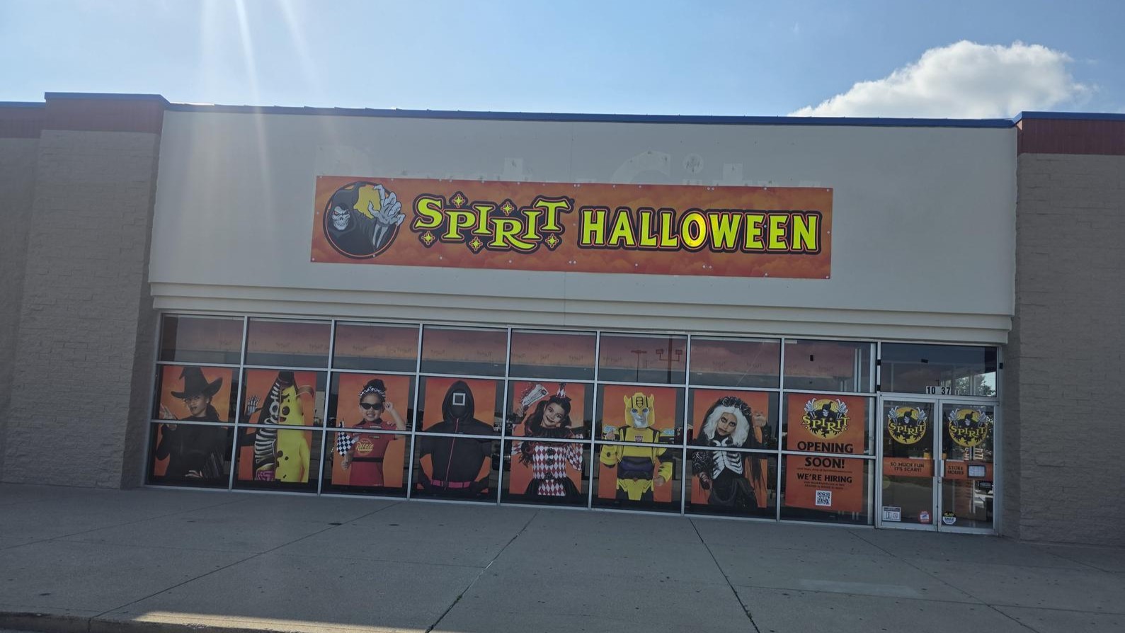Visit a Spirit Halloween near you today!