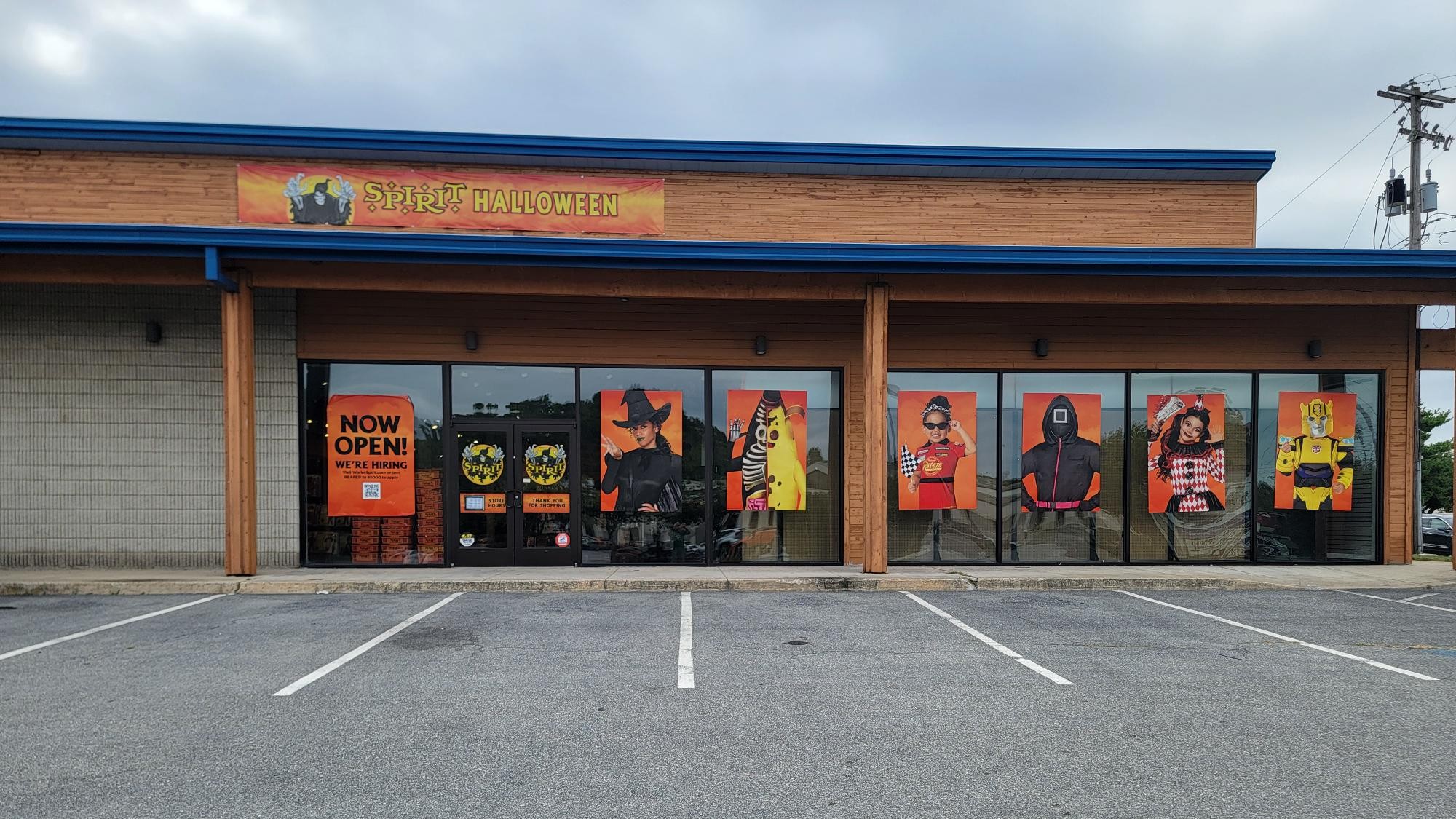 Visit a Spirit Halloween near you today!