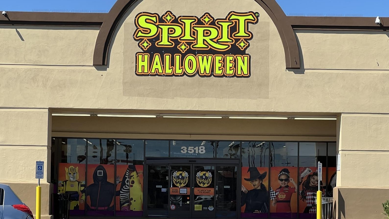 Visit a Spirit Halloween near you today!