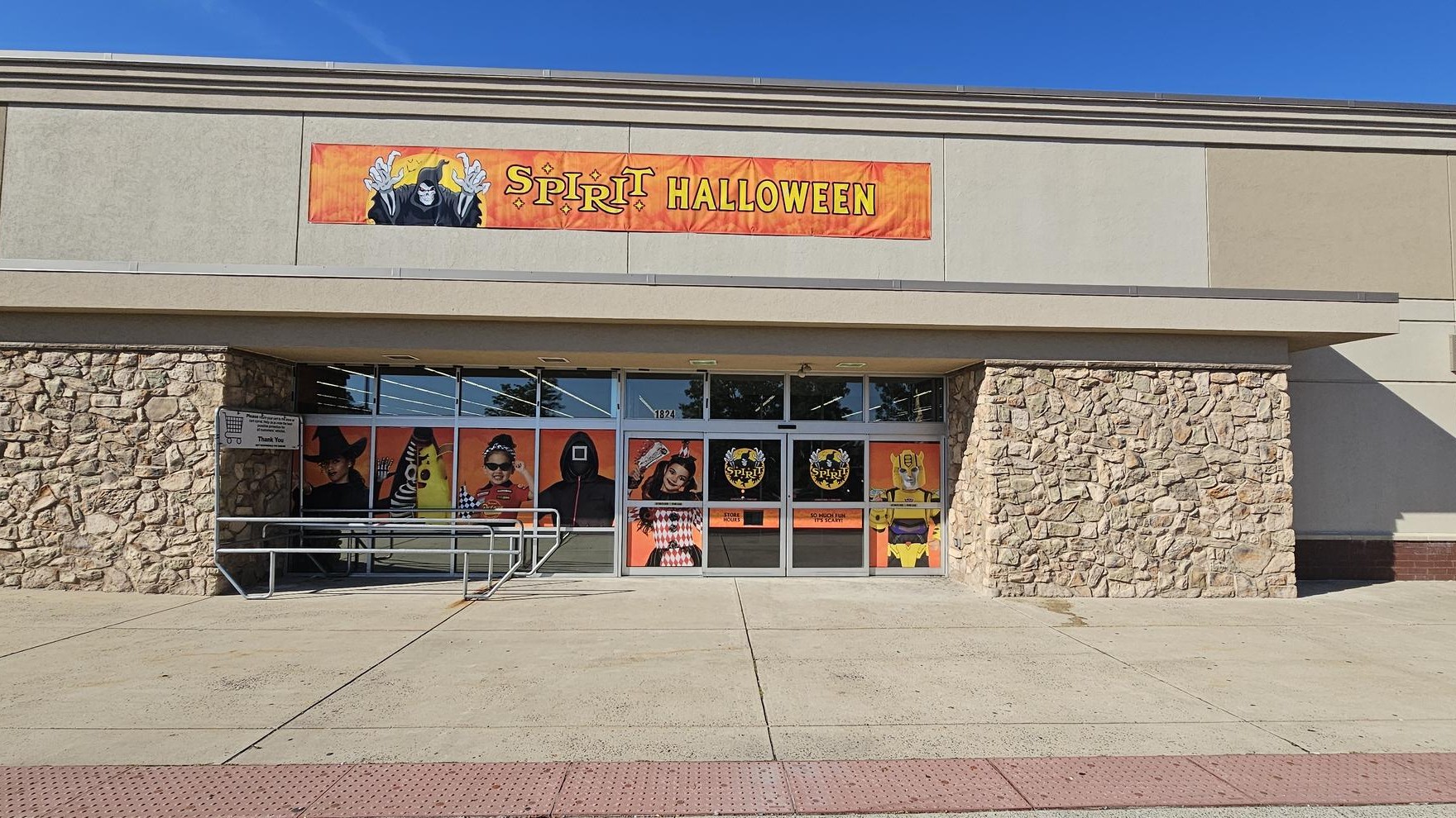Visit a Spirit Halloween near you today!