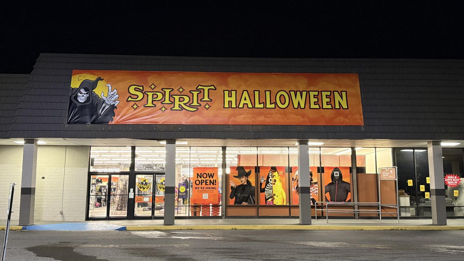 Visit a Spirit Halloween near you today!
