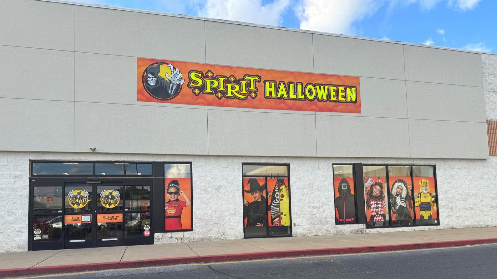 Visit a Spirit Halloween near you today!