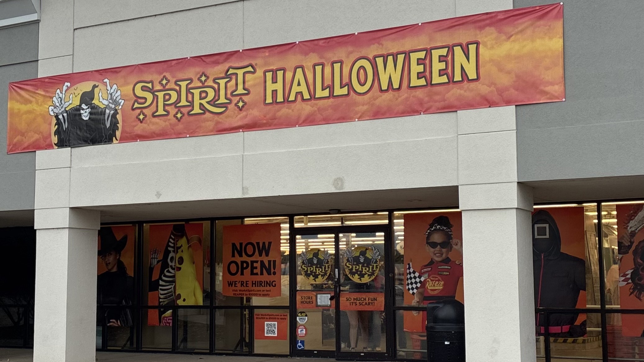 Visit a Spirit Halloween near you today!