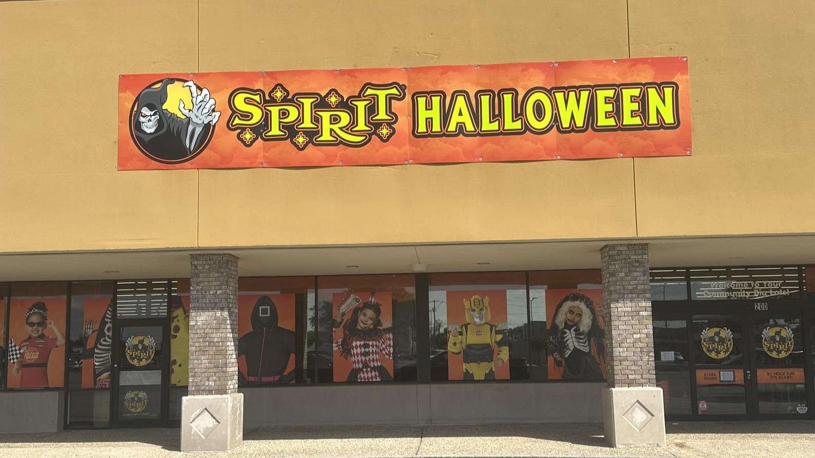 Visit a Spirit Halloween near you today!