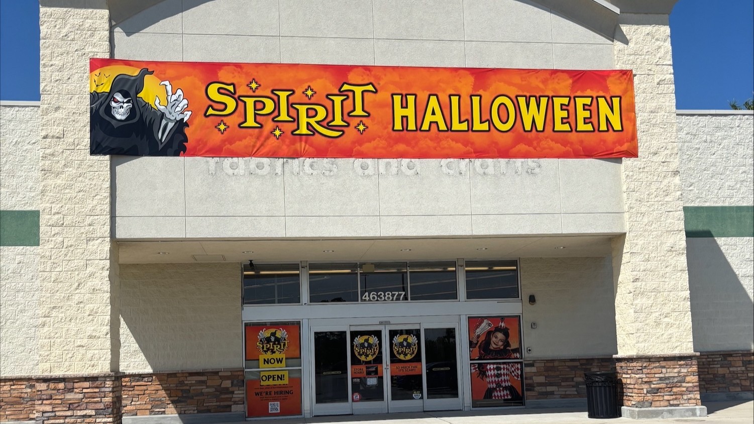 Visit a Spirit Halloween near you today!