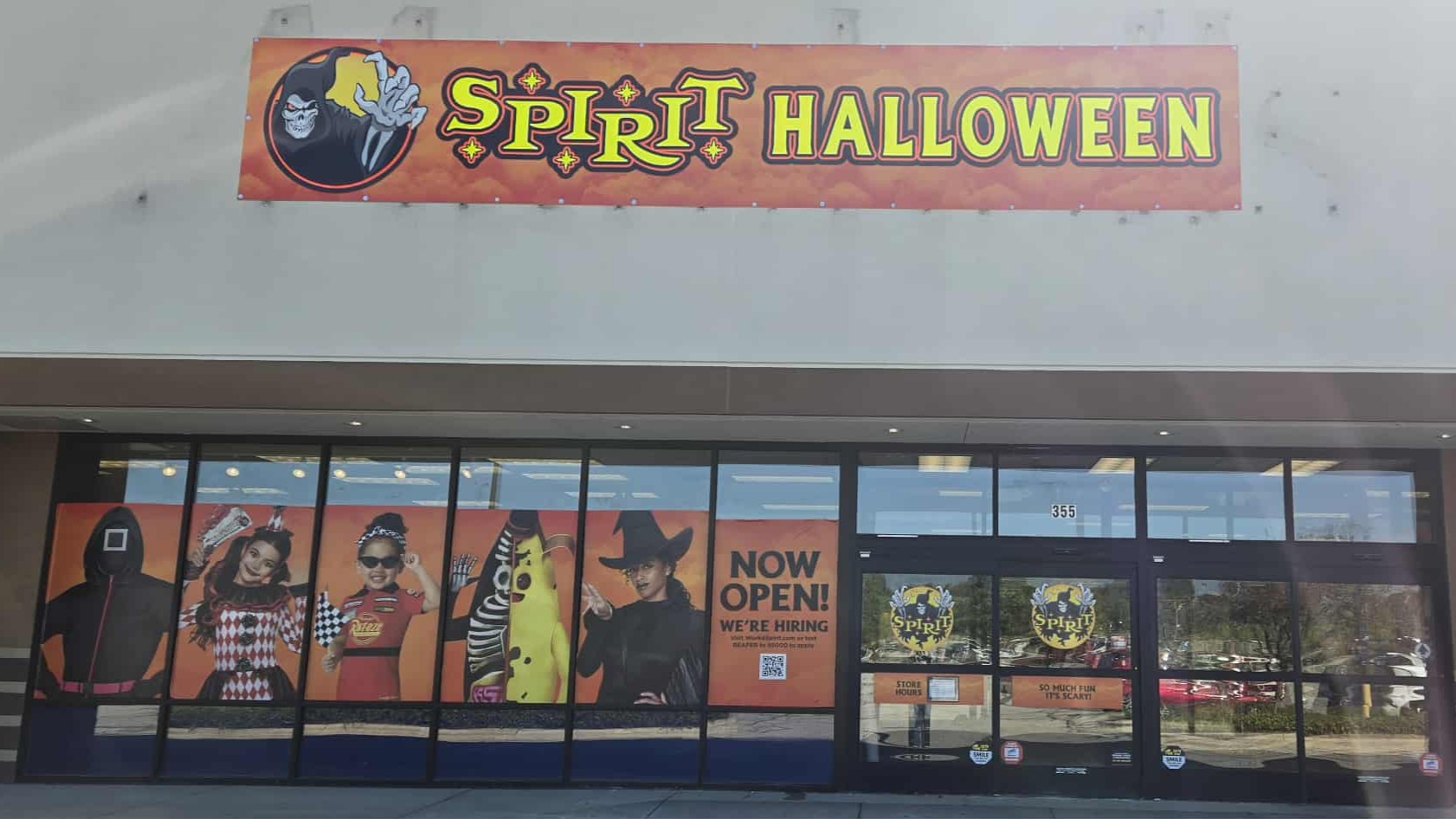 Visit a Spirit Halloween near you today!