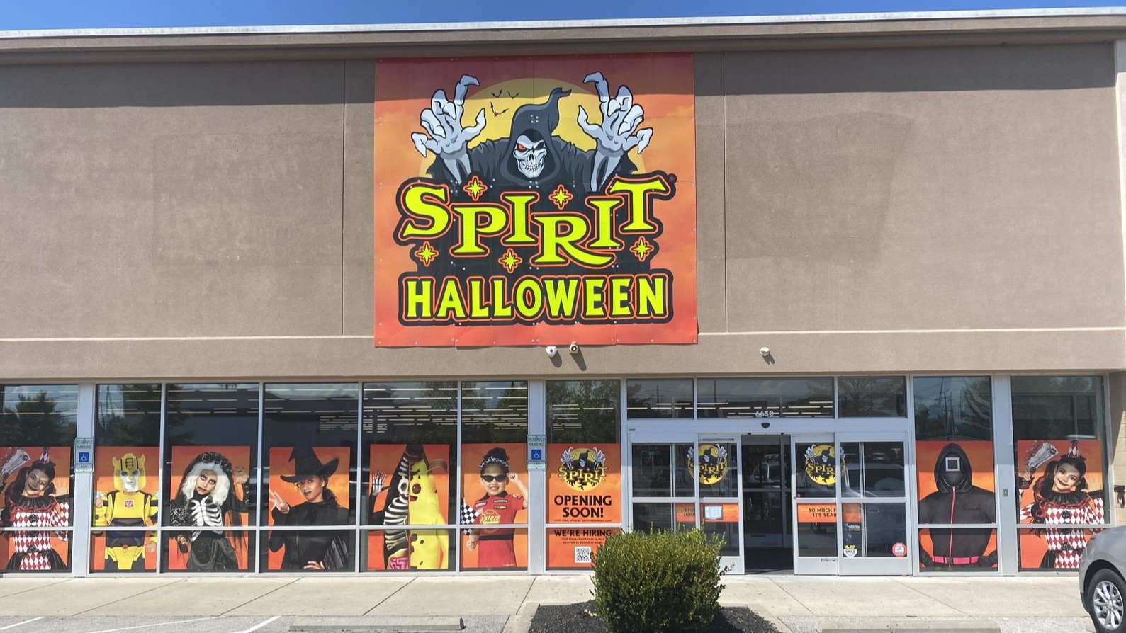 Visit a Spirit Halloween near you today!