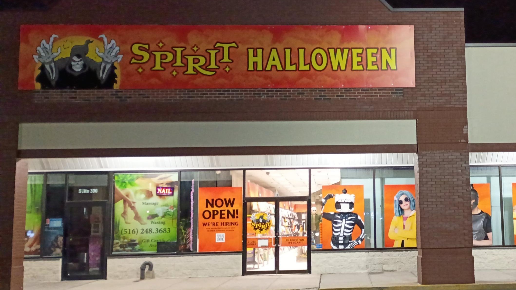 Visit a Spirit Halloween near you today!