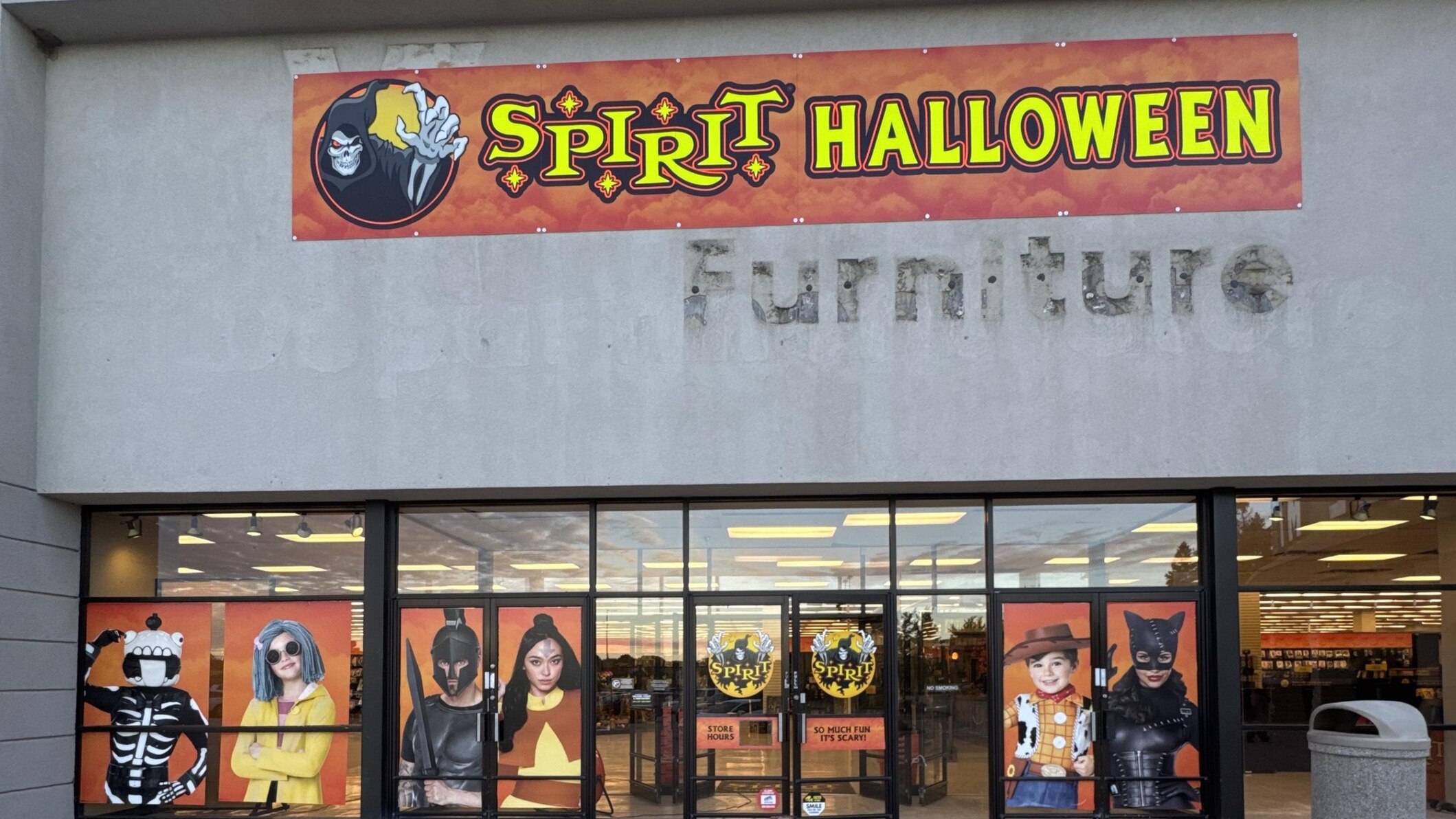 Visit a Spirit Halloween near you today!