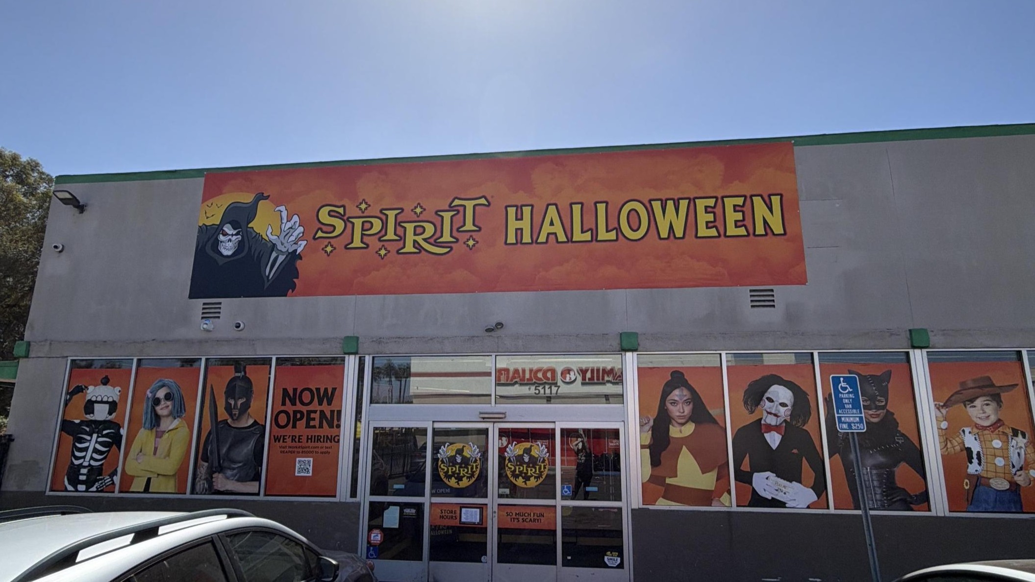 Visit a Spirit Halloween near you today!