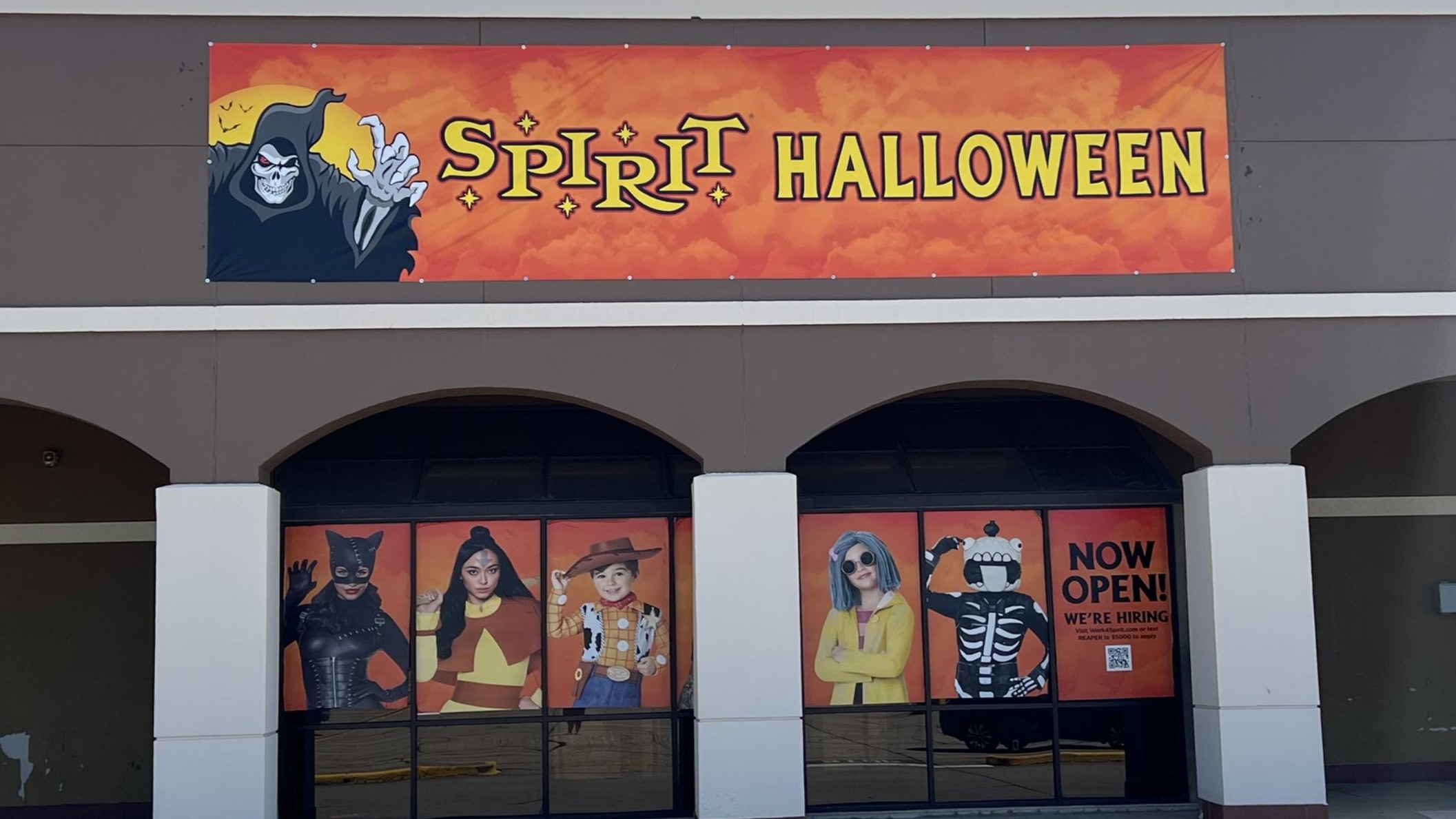 Visit a Spirit Halloween near you today!