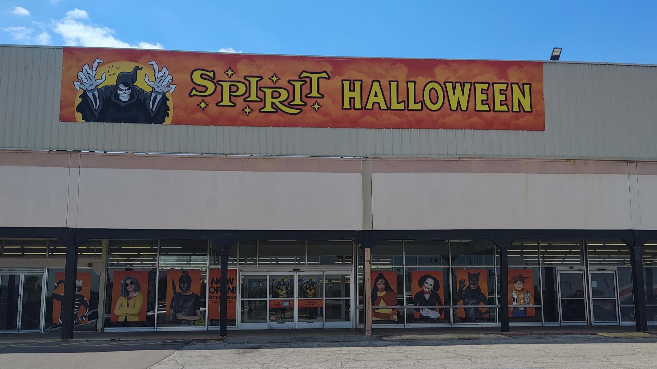 Visit a Spirit Halloween near you today!