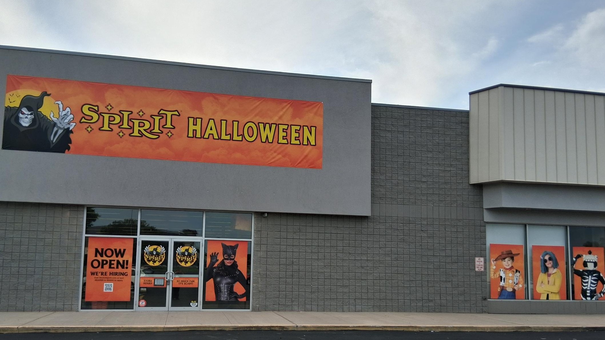 Visit a Spirit Halloween near you today!