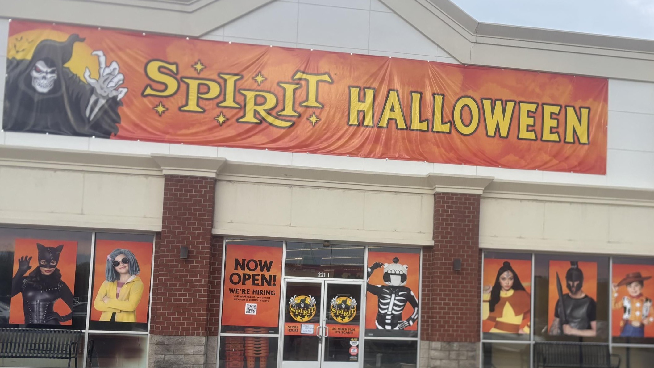 Visit a Spirit Halloween near you today!