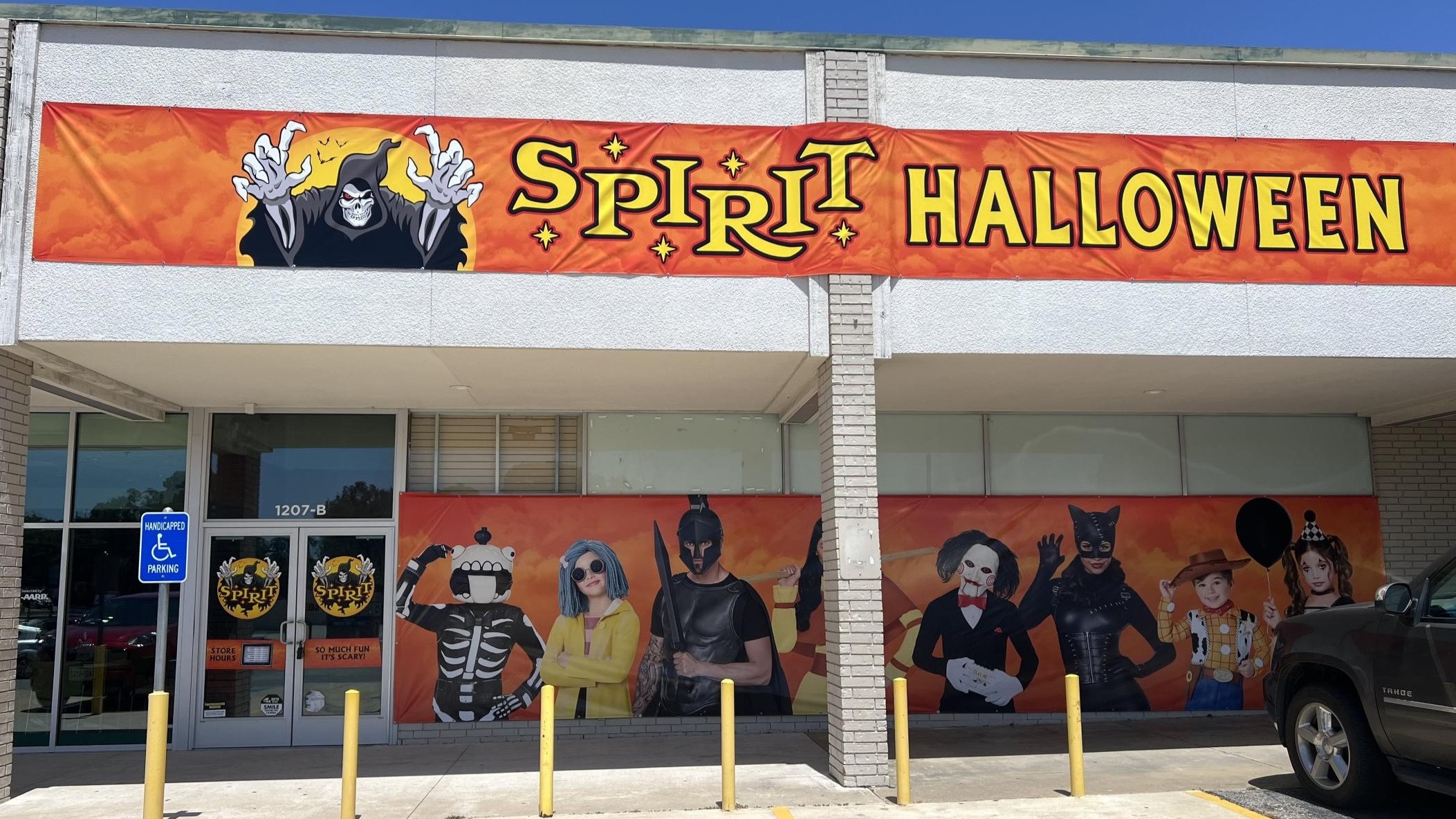 Visit a Spirit Halloween near you today!