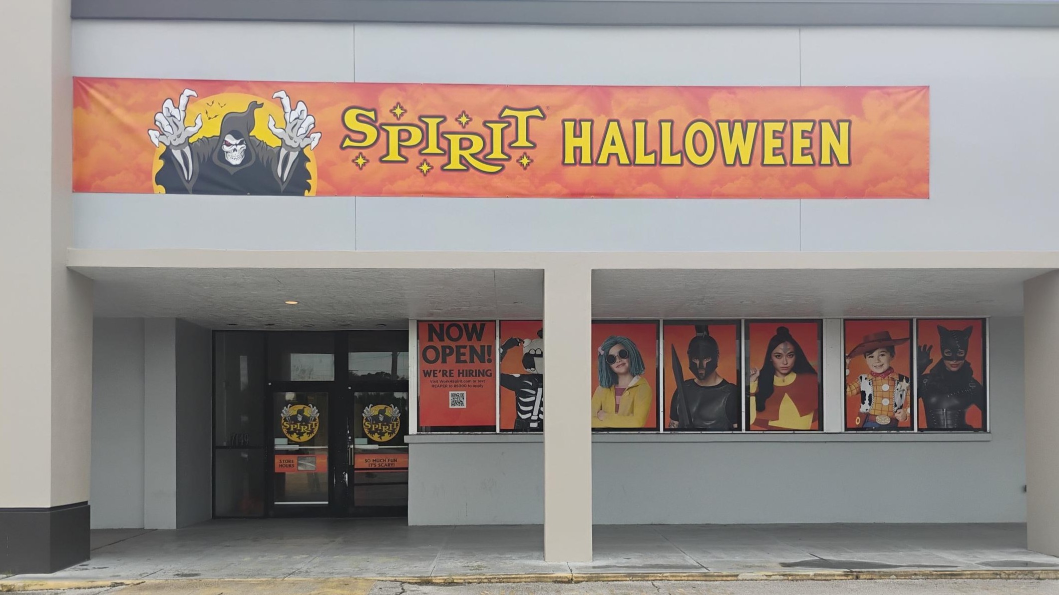 Visit a Spirit Halloween near you today!
