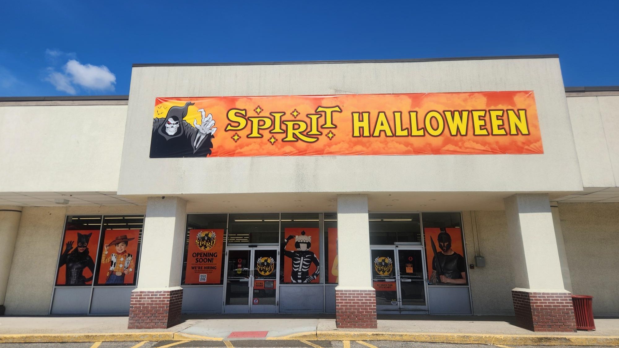 Visit a Spirit Halloween near you today!