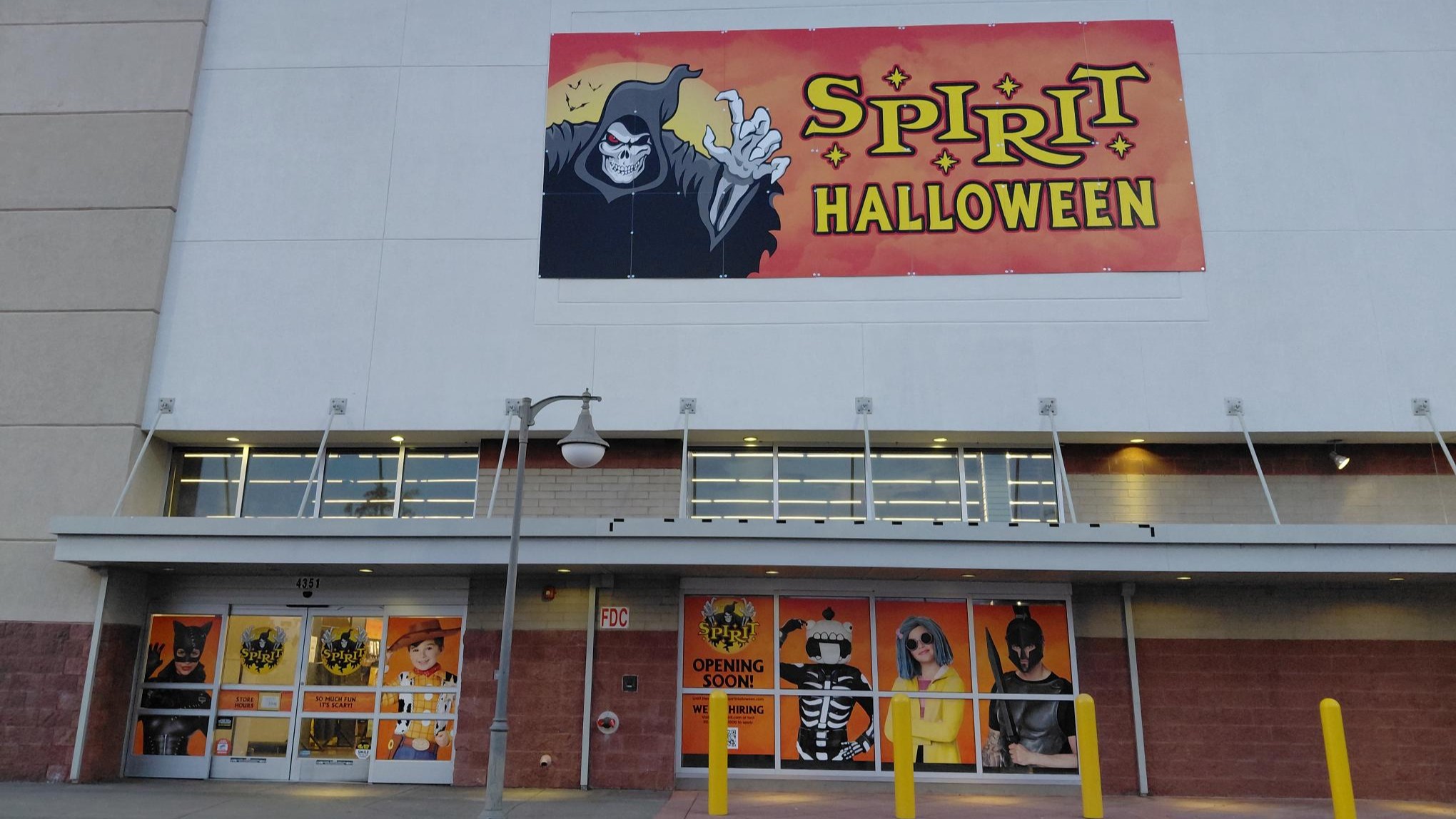 Visit a Spirit Halloween near you today!