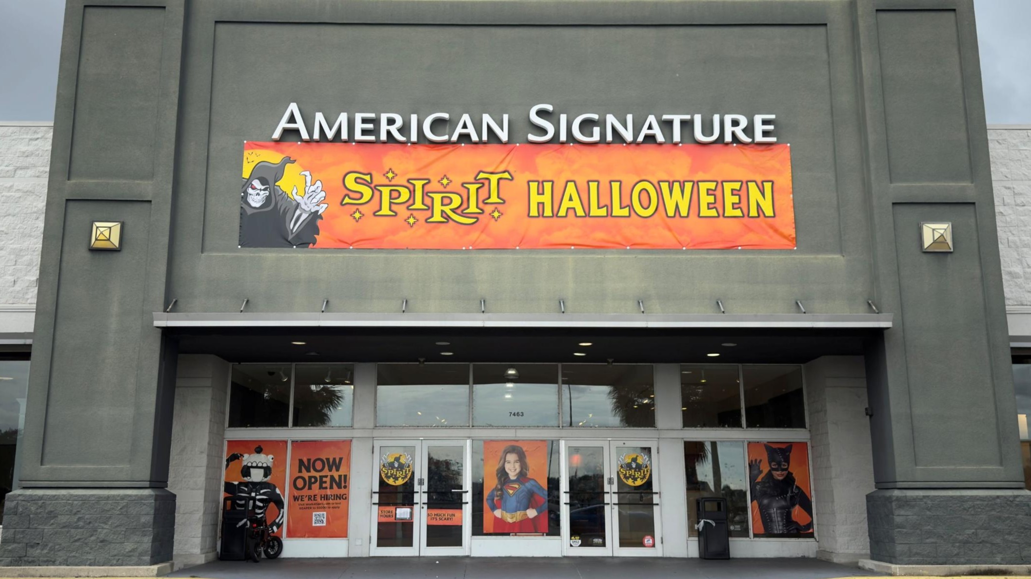 Visit a Spirit Halloween near you today!