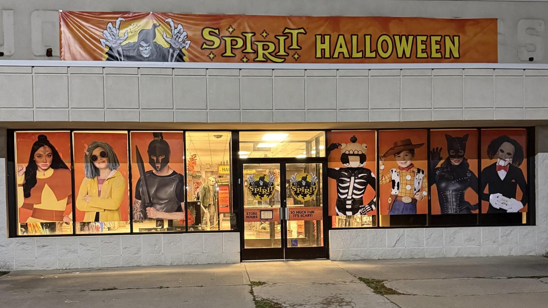 Visit a Spirit Halloween near you today!