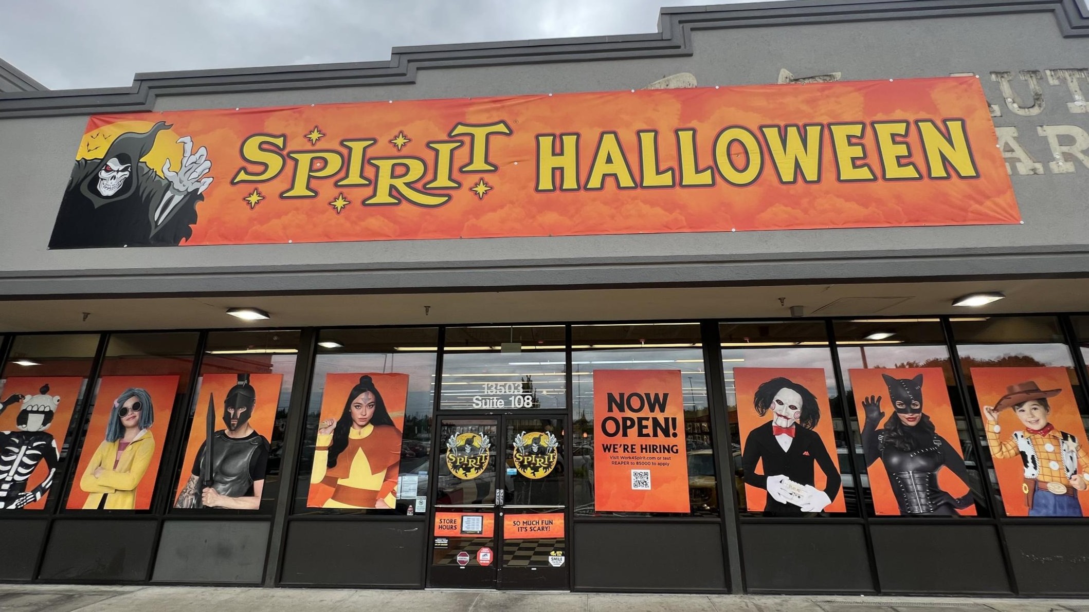 Visit a Spirit Halloween near you today!