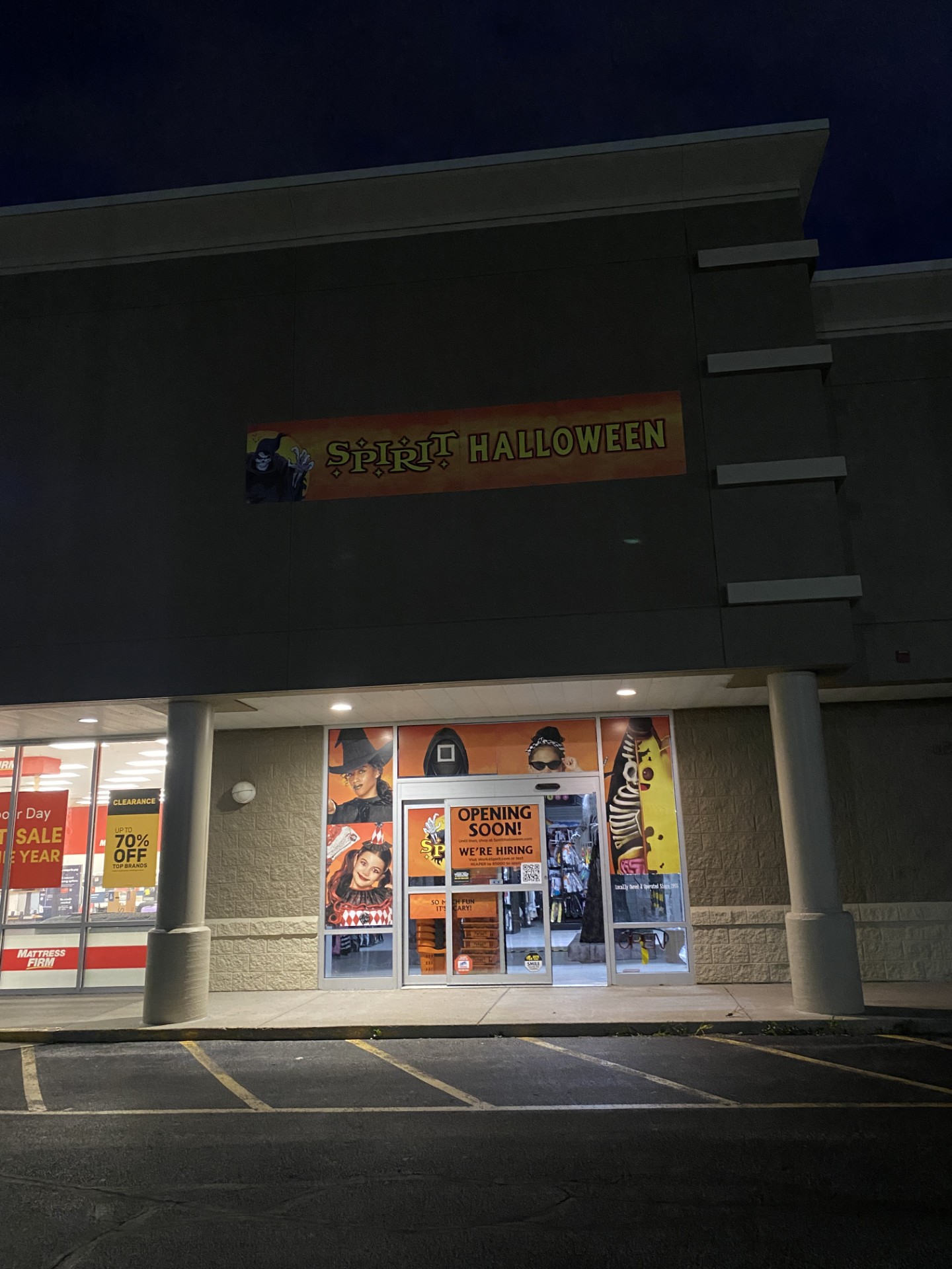 Visit a Spirit Halloween near you today!