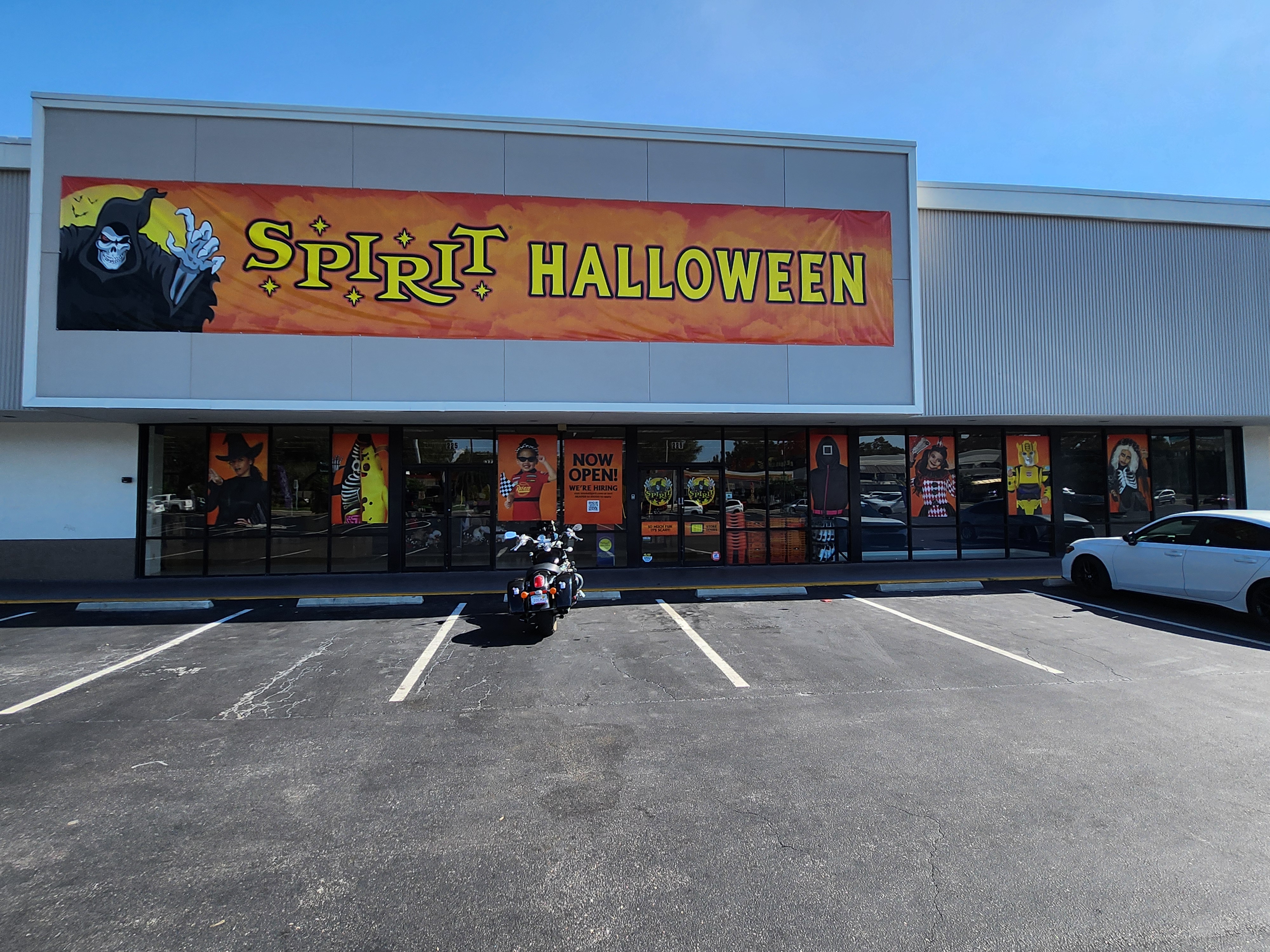 Visit a Spirit Halloween near you today!