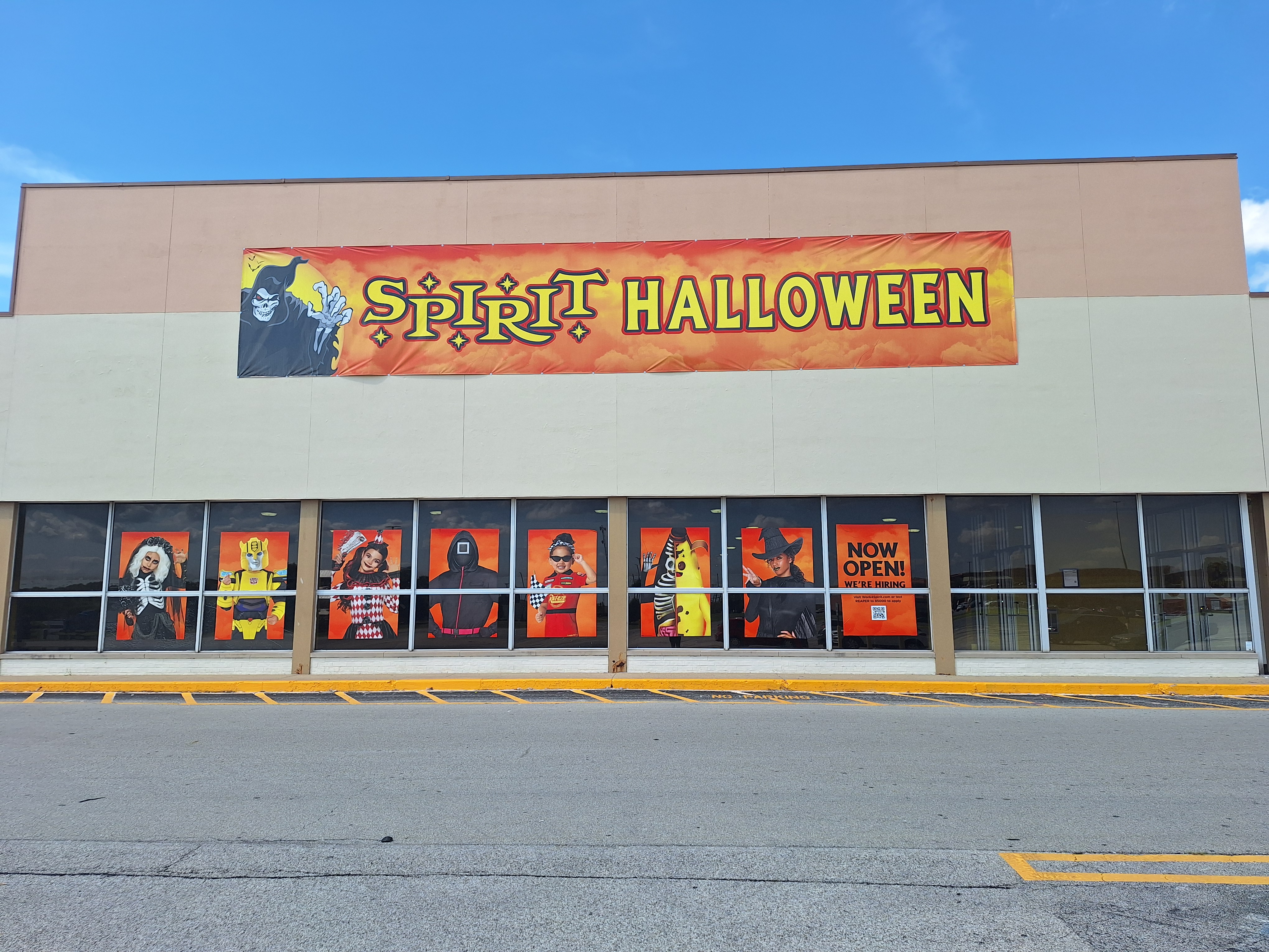 Visit a Spirit Halloween near you today!