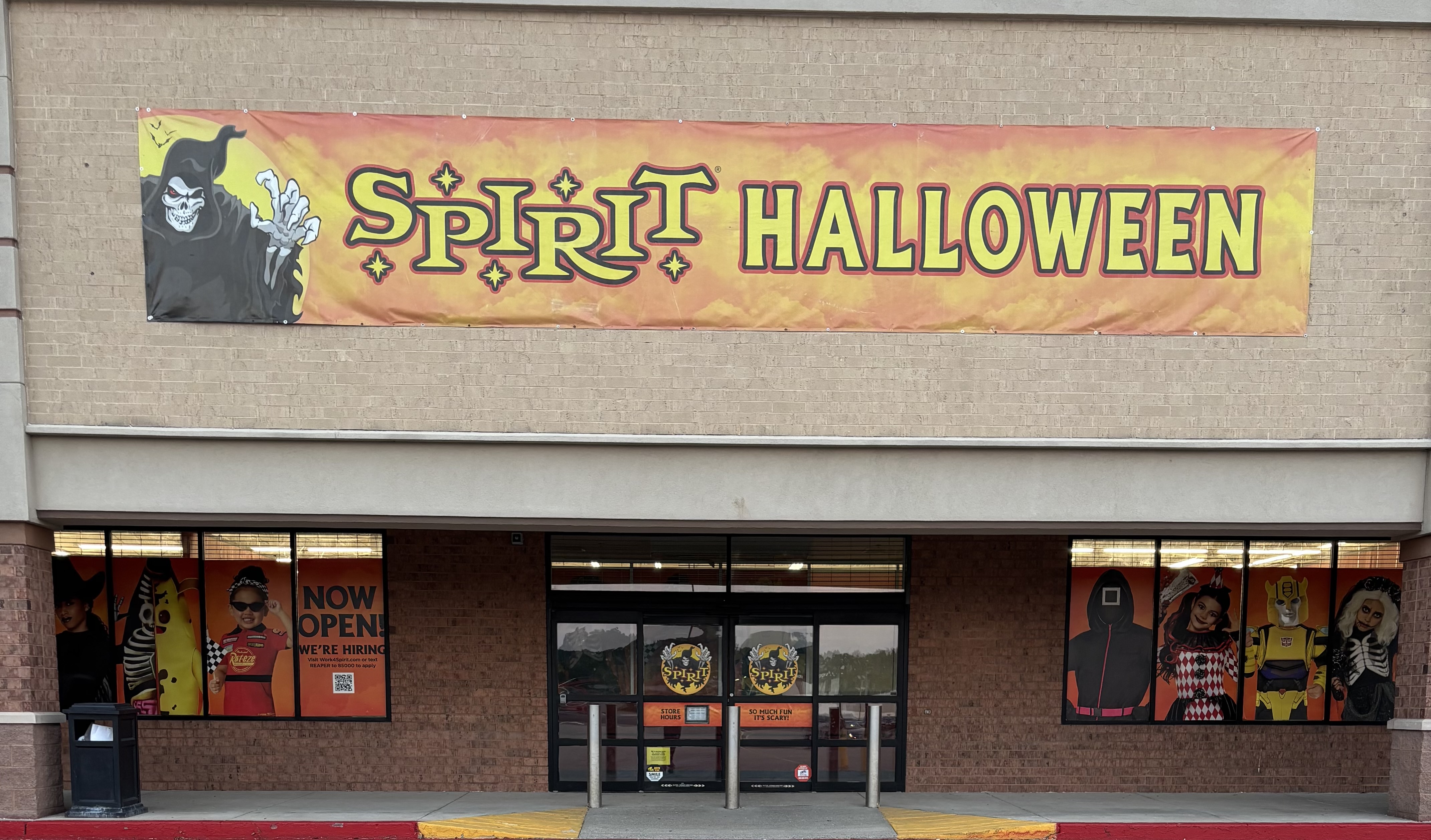 Visit a Spirit Halloween near you today!