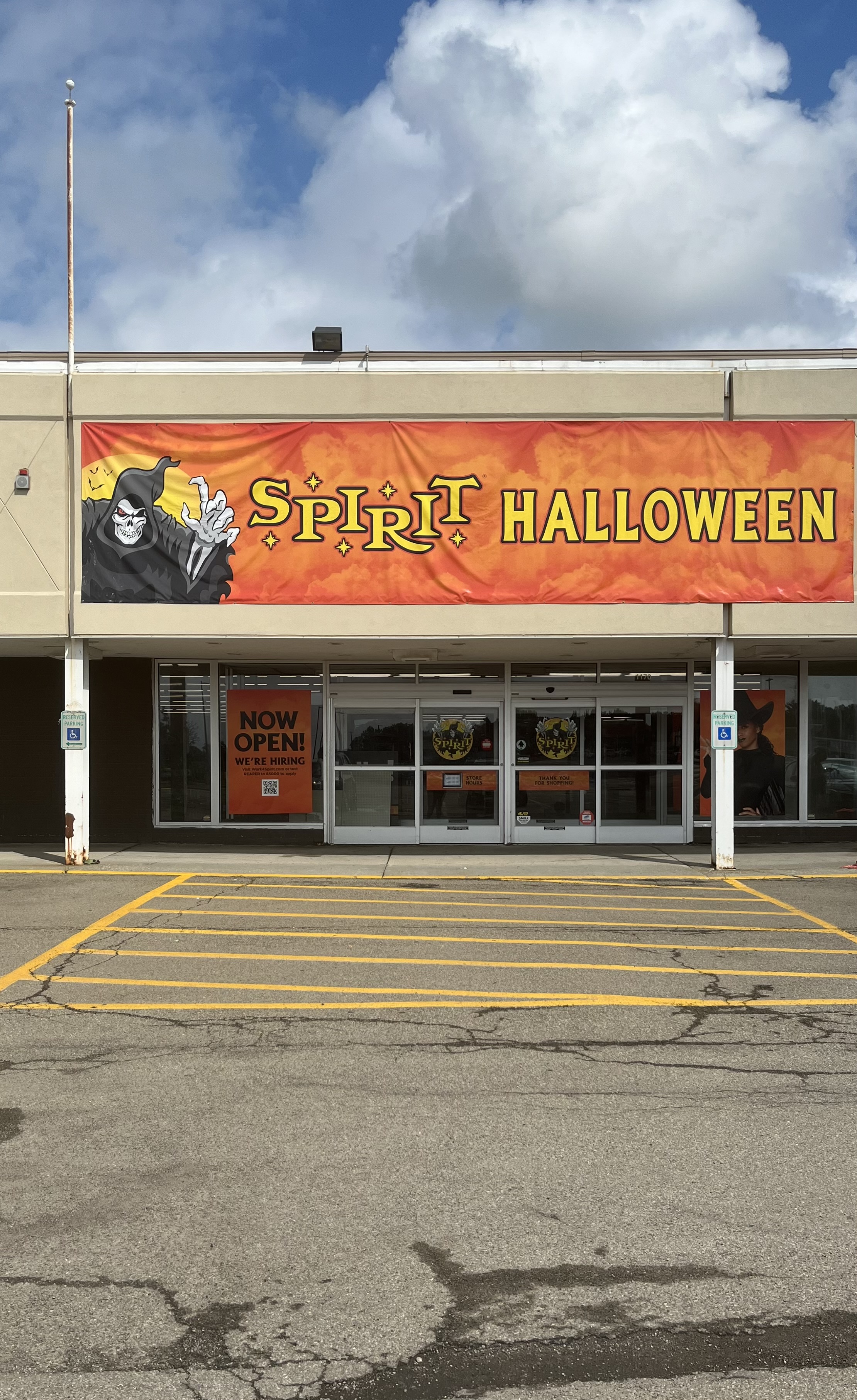 Visit a Spirit Halloween near you today!