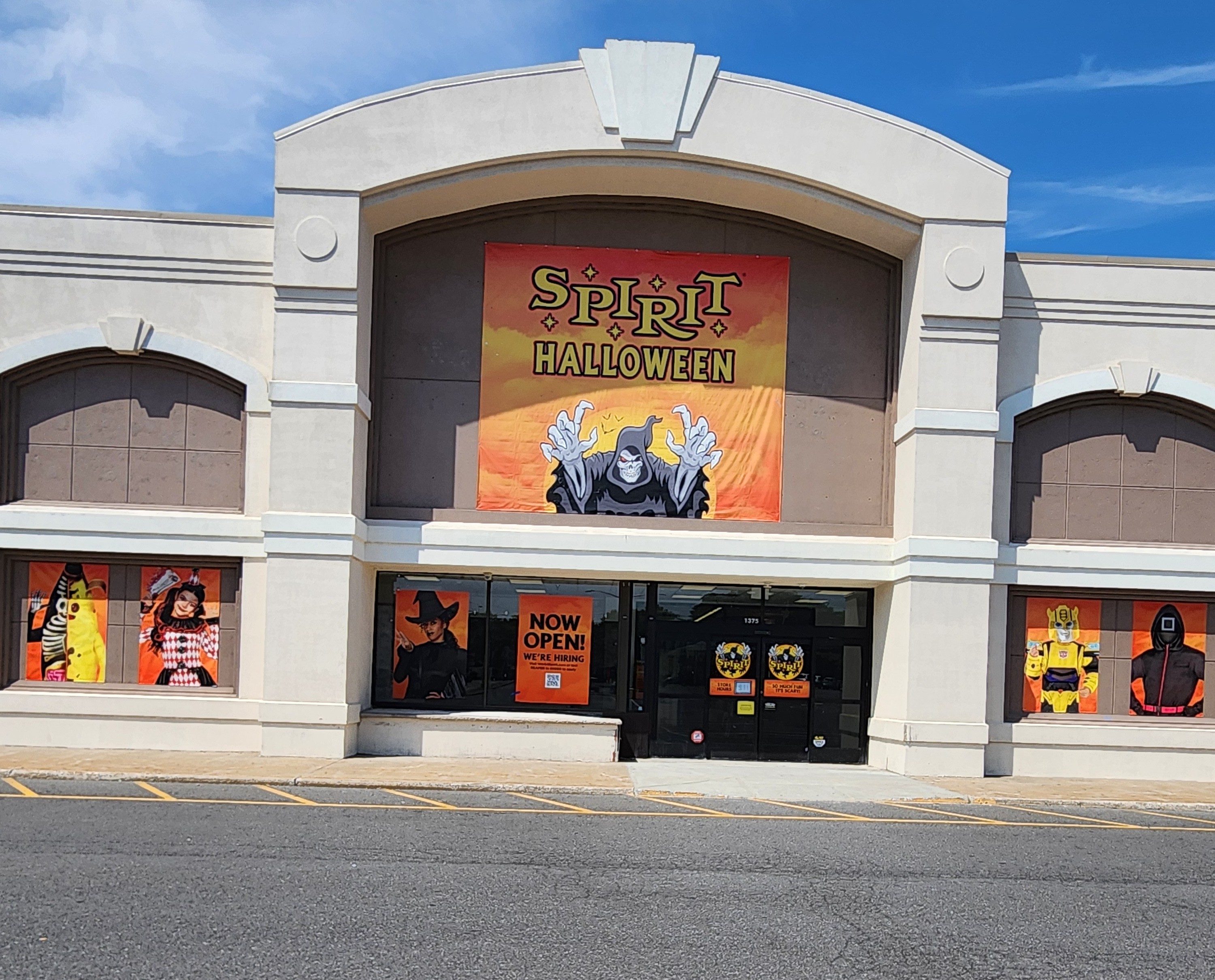 Visit a Spirit Halloween near you today!
