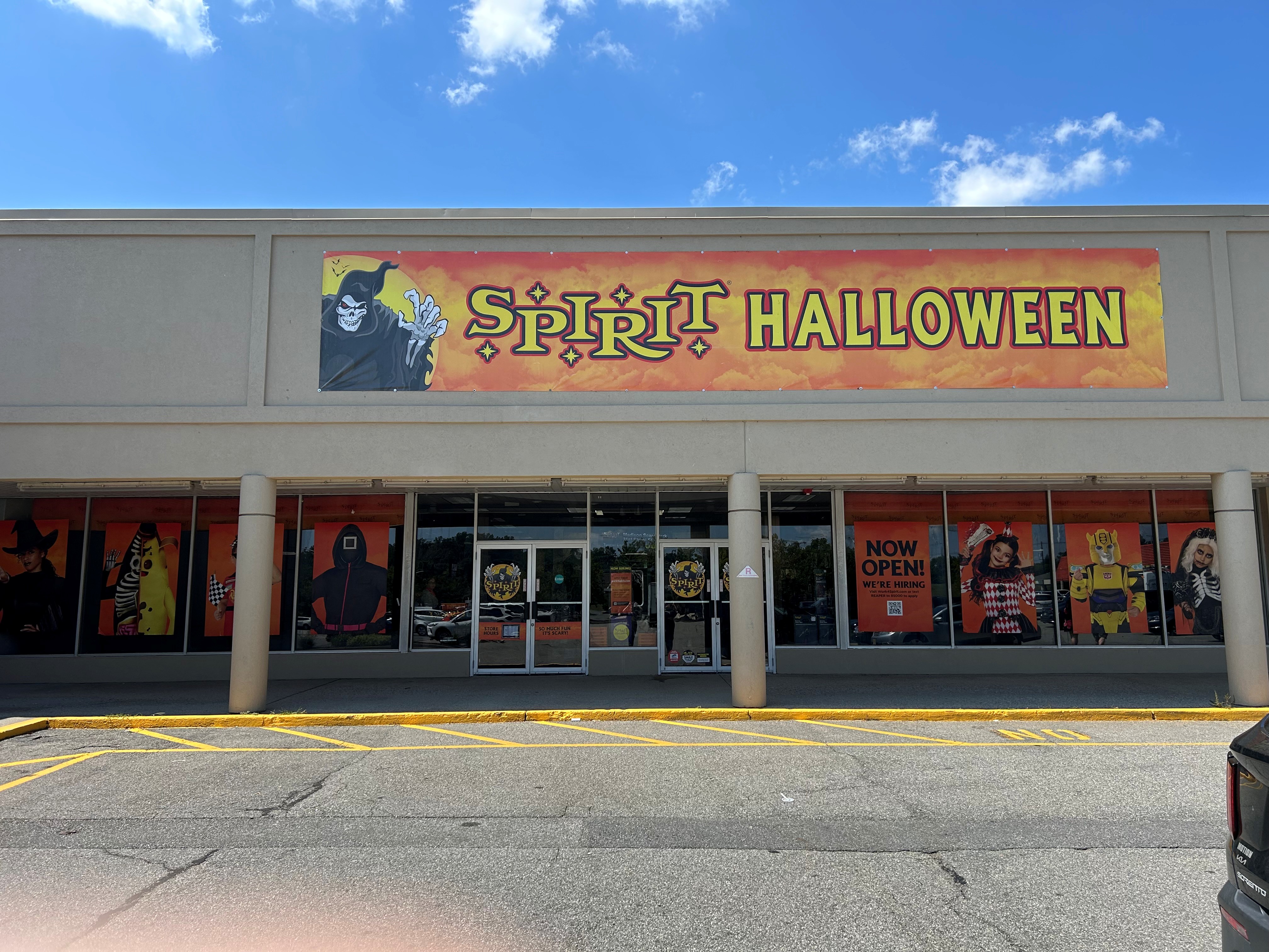 Visit a Spirit Halloween near you today!